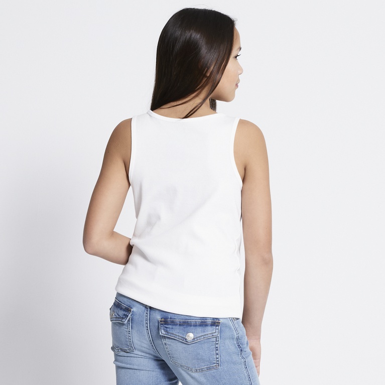 Tank top "Billie star" Optic white